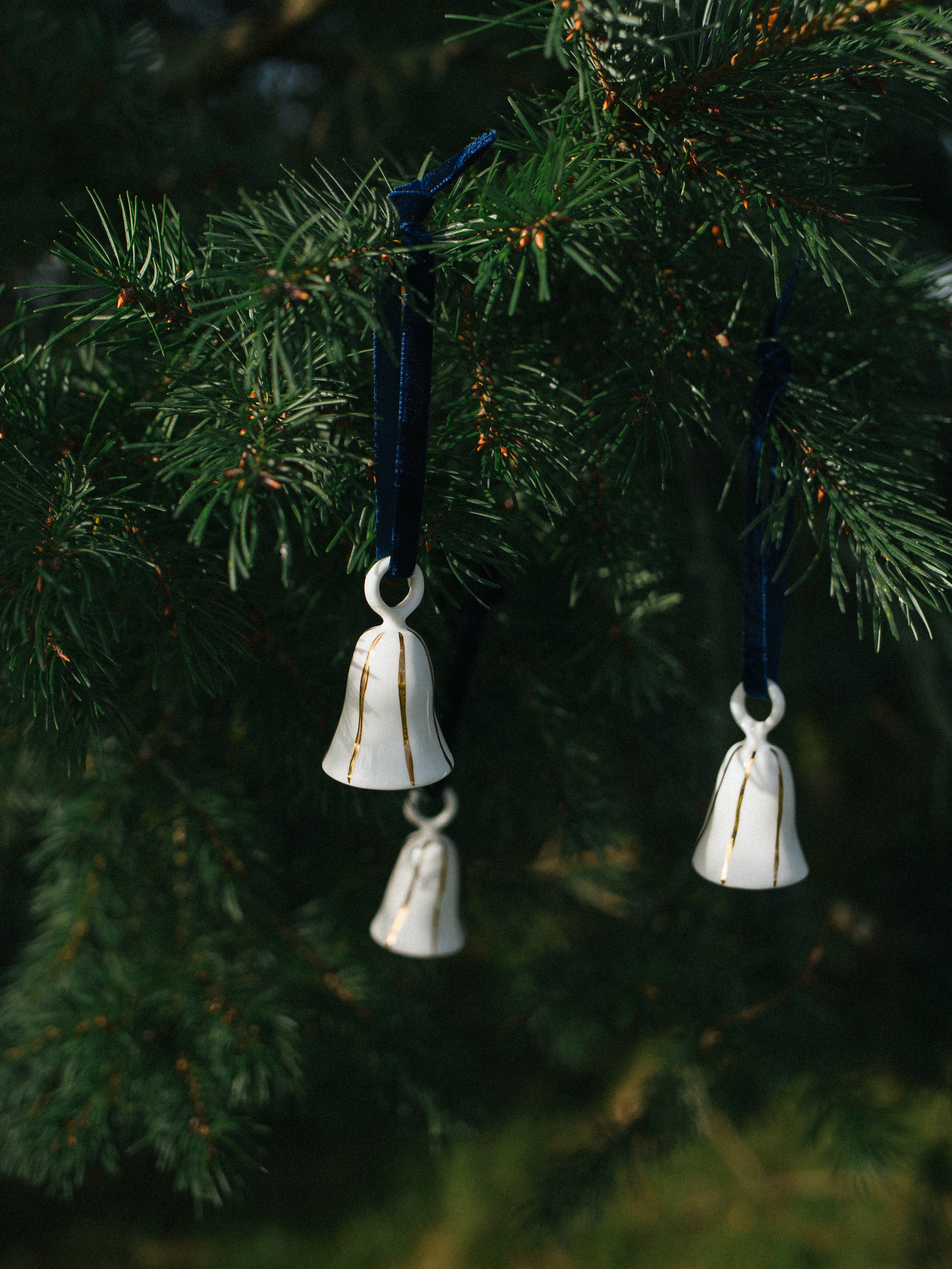 Fine Bone China Gold Bell