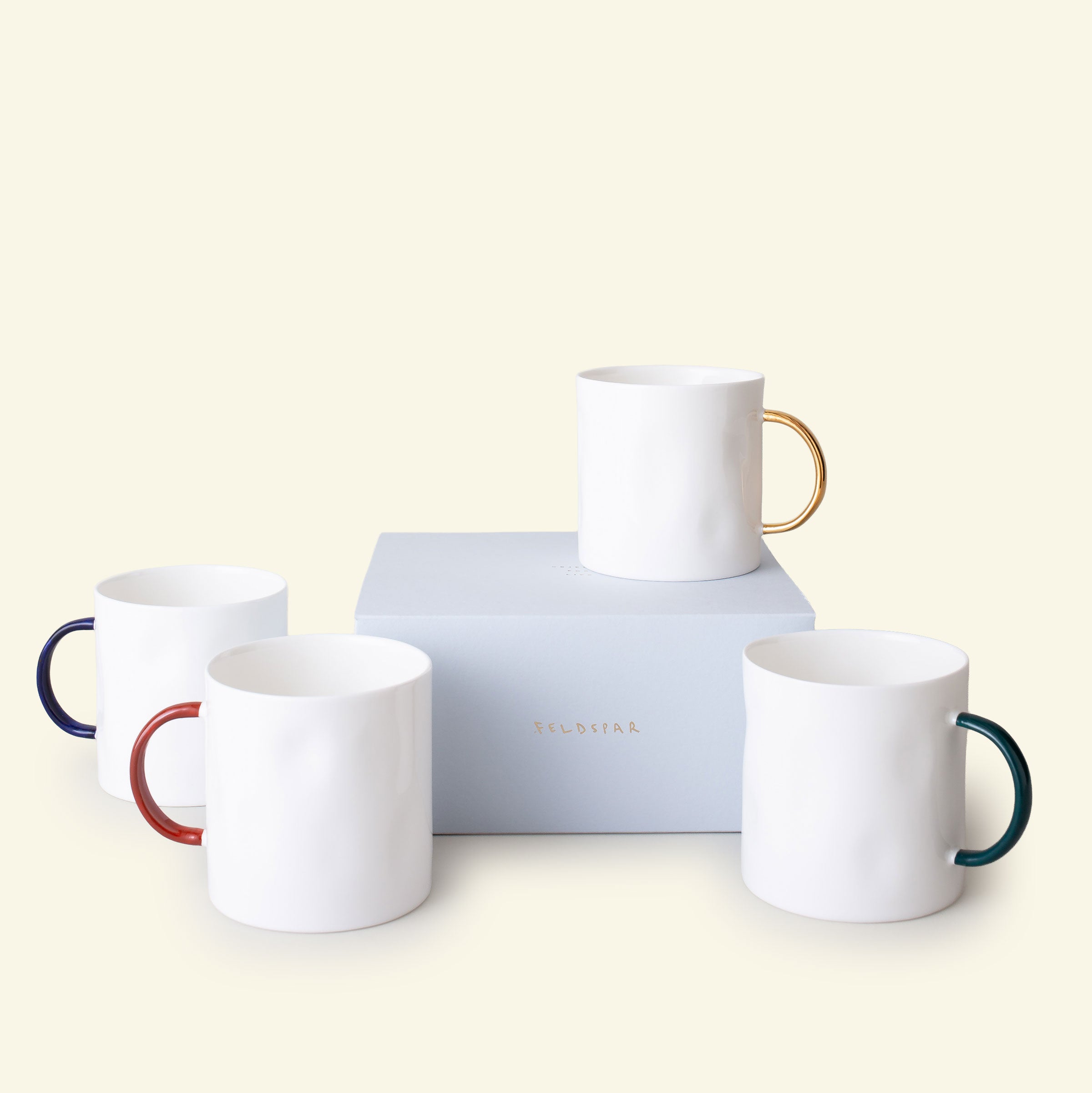 Set of Four 12oz Tea Mugs Harrods Exclusive